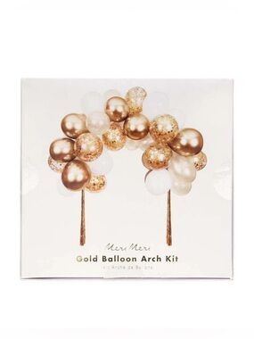 Meri Meri Gold Balloon Arch Kit (Brand New in Box!!)